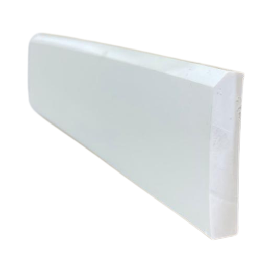 Flex Eased Edge Shoe Moulding Self Adhesive  (1 1/4″ x 1/4″) Available in Oak and White Color- $3.50
