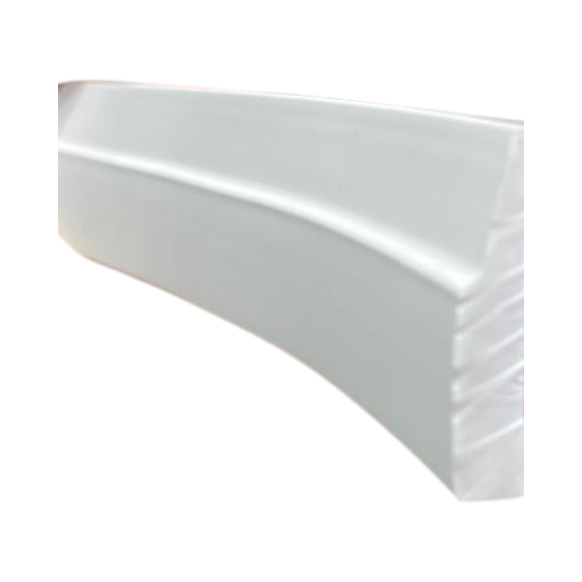 Flex Step Bevel Shoe Moulding – Self Adhesive (1 1/4″ x 1/4″ ) Available in Oak & White Color- $3.50