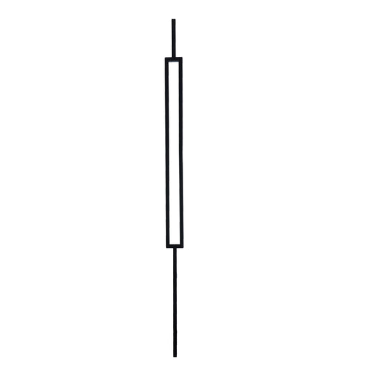 Spindle Iron Matt Bar Single Narrow Rectangle – SNR030-HMB