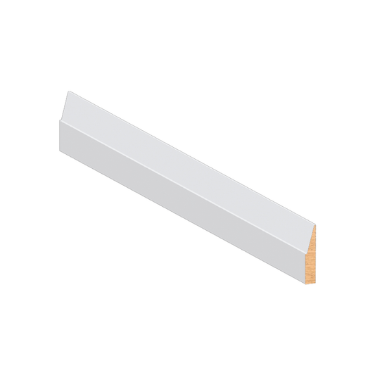 Pine Primed Step Bevel Door Stop (1 3/8″ x 3/8″ x 10′ )–  $4.50 /LF